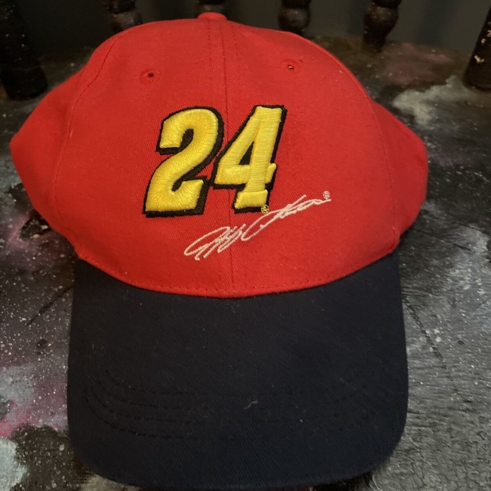 24 Jeff Gordon Kellogs Racing Adjustable Embroidered Hat Cap 2008